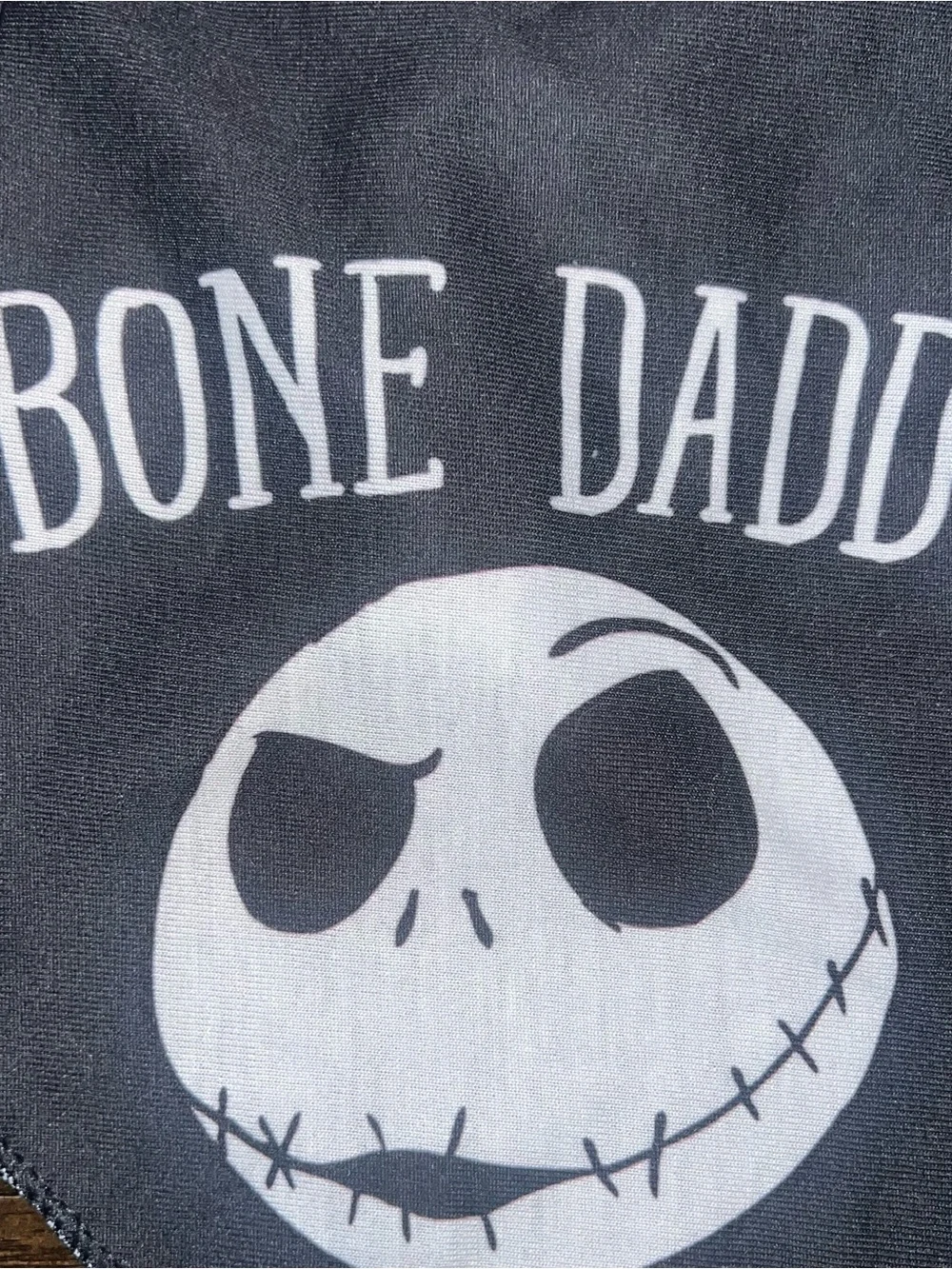 Disney Black 'Bone Daddy' Pet Bandana
